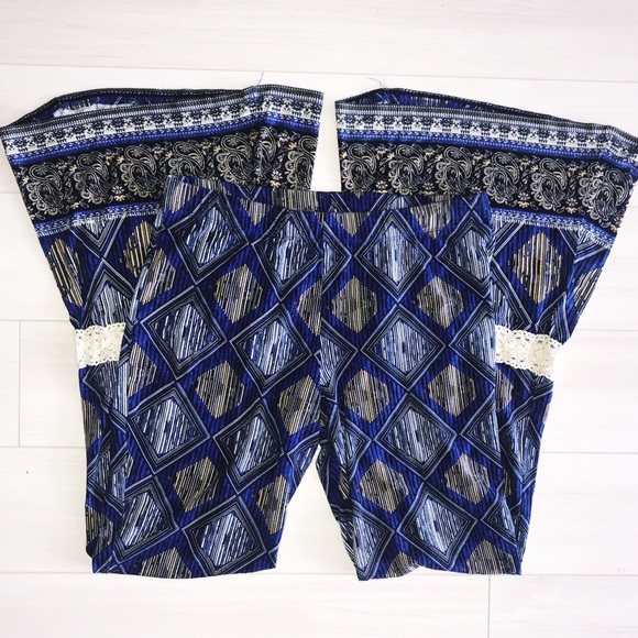 Alya Pants - Tribal Bell bottom pants